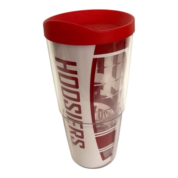Indiana Hoosiers IU Tervis USA Double Walled Insulated Tumbler Travel Mug - Picture 2 of 6